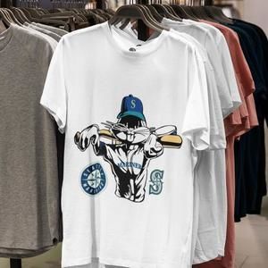 90S Seattle Mariners Shirt Baseball M_L_B Team Sport 1997 Shirt Tee
